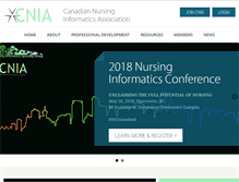 Tablet Screenshot of cnia.ca
