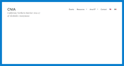 Desktop Screenshot of cnia.org